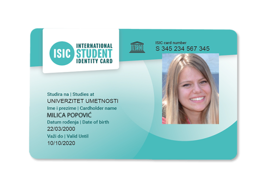 ISIC Student Card